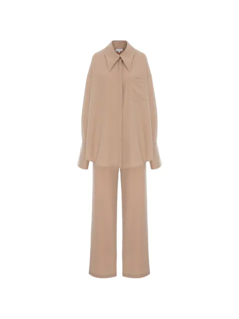 CuAnna Margie Suit wide-leg jumpsuit Neutrals MARGIESUIT
