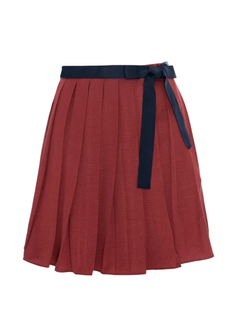 CuAnna Angel pleated skirt Red ANGELSKIRT