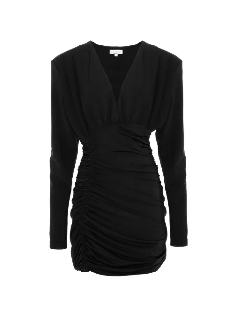 CuAnna Odina ruched mini dress Black ODINADRESS
