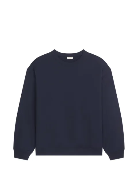 DRIES VAN NOTEN oversized cotton sweatshirt Blue 2620211524610