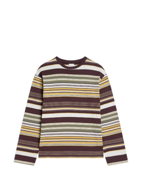 DRIES VAN NOTEN striped cotton tee Red 2620211644606