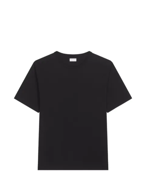 DRIES VAN NOTEN regular fit cotton T-shirt Black 2620211004600