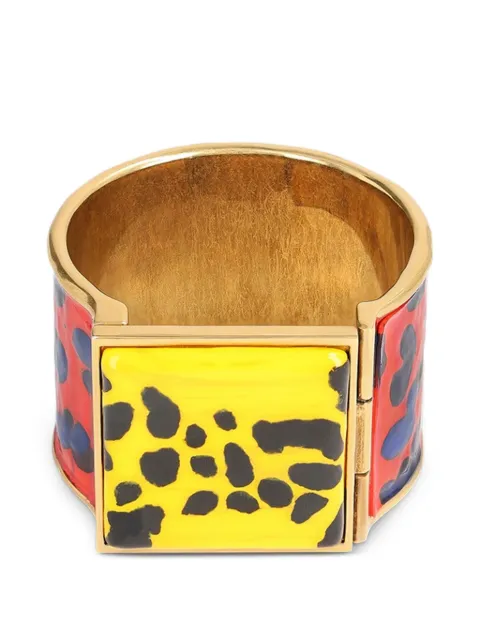 DRIES VAN NOTEN handmade painted bracelet Gold 2621382330053