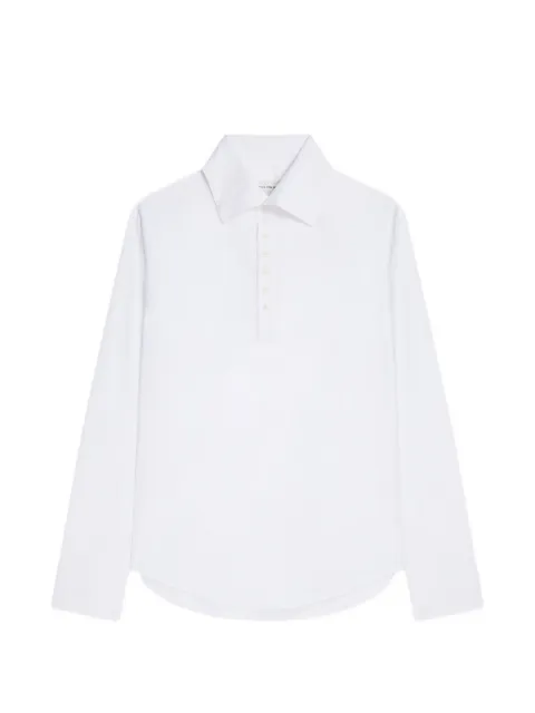 DRIES VAN NOTEN cotton turtleneck shirt White 2620207044314