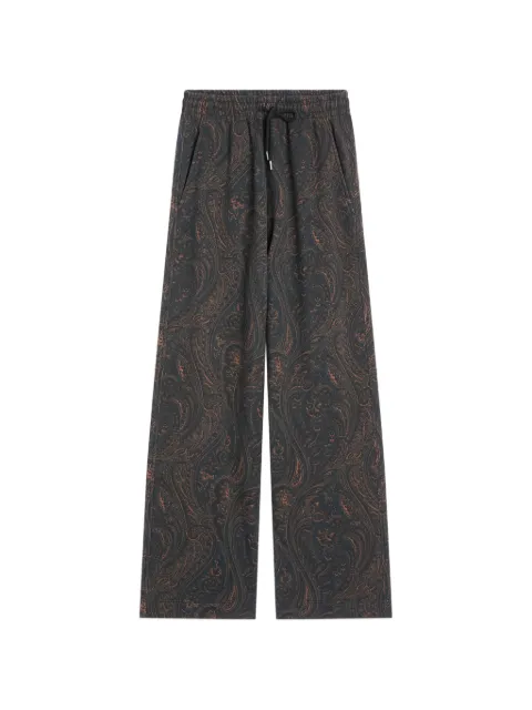 DRIES VAN NOTEN overdyed sweatpants Blue 2620211614613