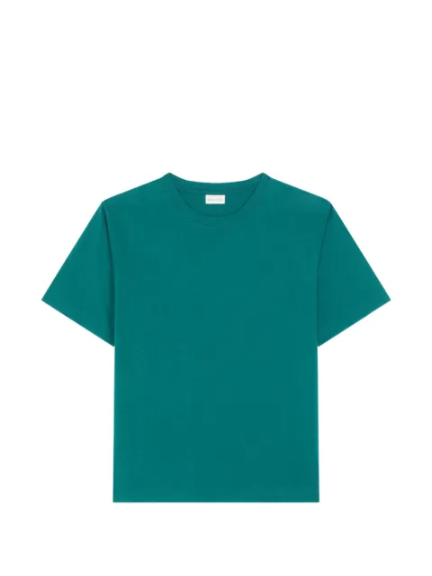 DRIES VAN NOTEN regular fit cotton T-shirt Green 2620211004600