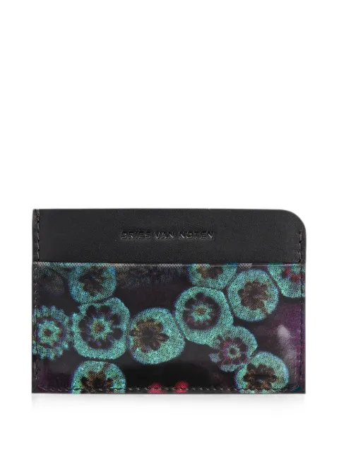 DRIES VAN NOTEN leather cardholder Black 2621321000505