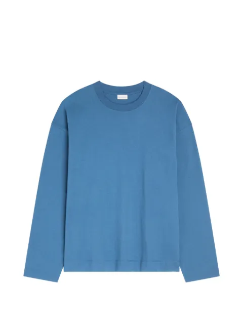 DRIES VAN NOTEN long-sleeve cotton T-shirt Blue 2620211084603