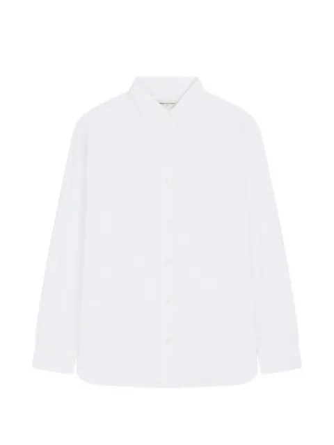 DRIES VAN NOTEN loose cotton shirt White 2620207174314