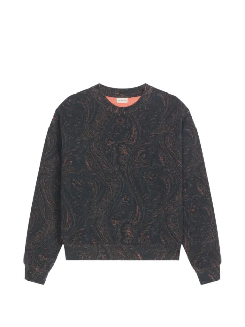 DRIES VAN NOTEN overdyed sweatshirt Black 2620211604613