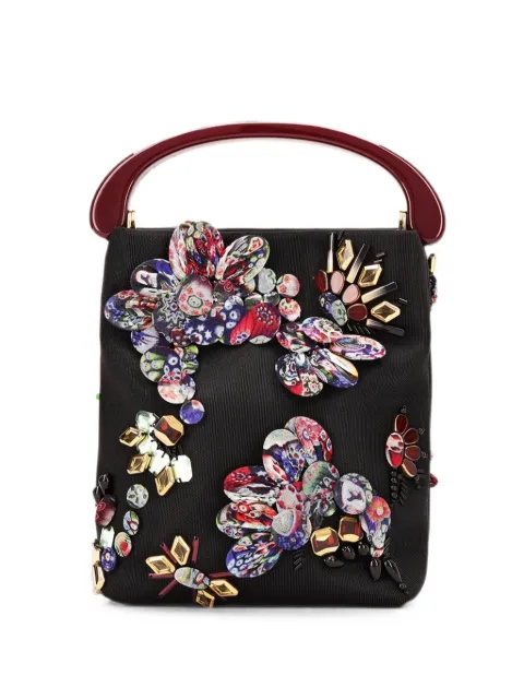 DRIES VAN NOTEN micro embroidered bag Black 2621315070900