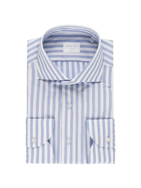 Xacus Travel Shirt striped shirt Blue WF521ML21834003