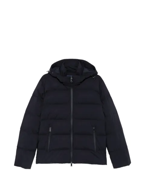 Paul & Shark hooded quilted jacket Blue 16312007