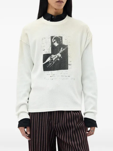 Ann Demeulemeester Emil long-sleeve T-shirt White B0014222FA757