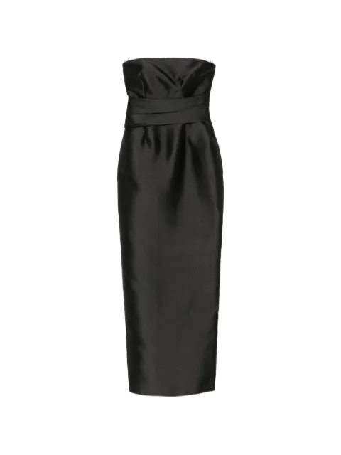 Solace London Ingrid maxi dress Black OS48036