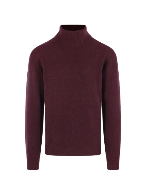Roberto Collina high-neck long-sleeve sweater Red 263MYB4000336