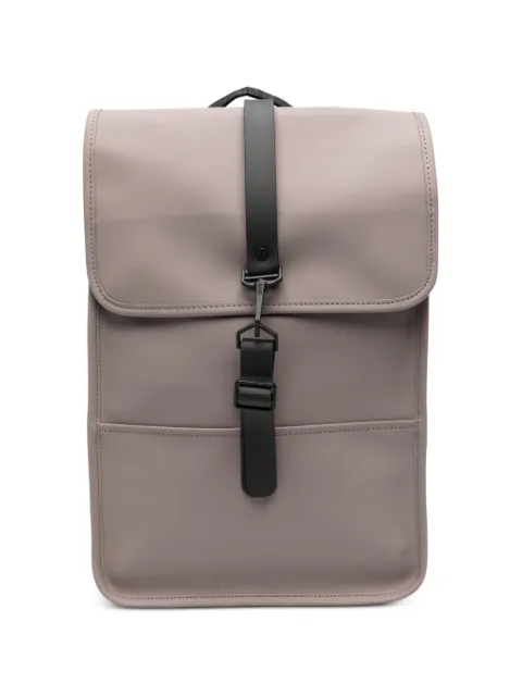 Rains carabiner-fastening foldover-top backpack Grey 13020173