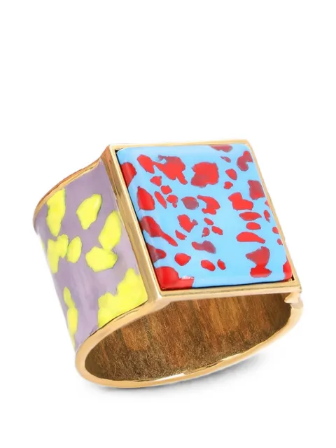 DRIES VAN NOTEN handmade painted bracelet Gold 2621382330053