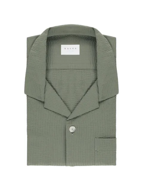 Xacus Active Shirt seersucker Grey ACT440MM