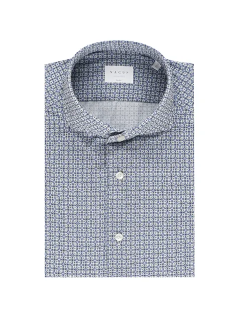 Xacus Active Shirt floral-print shirt Blue ACT520ML