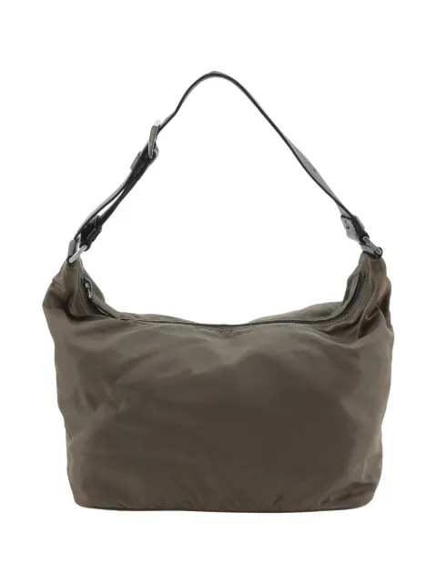 Prada Pre-Owned 2000-2013 Tessuto shoulder bag Brown 5JH0UBO55TTCCG5Q