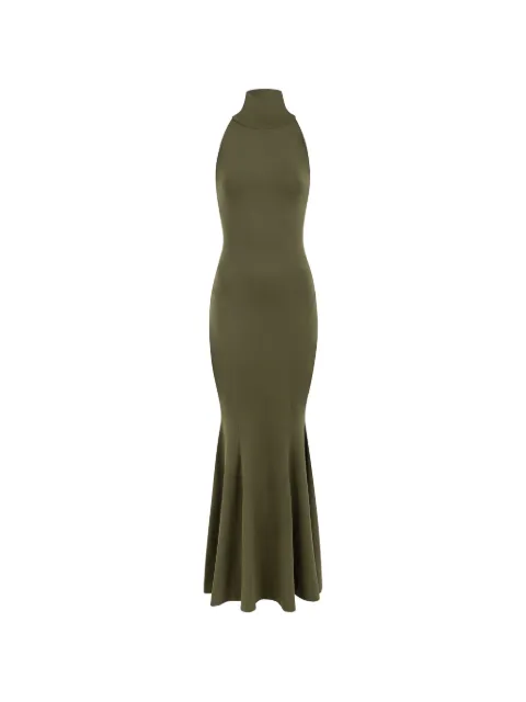 CAYET Stella N4 halterneck gown Green STELLAN4DRESS