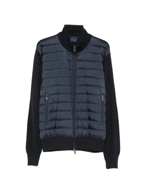 Paul & Shark quilted zip-fastening jacket Blue 16311295