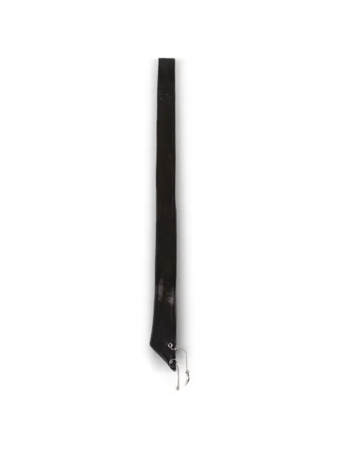 Ann Demeulemeester Resi charm-embellished tie Black B0014381LT183