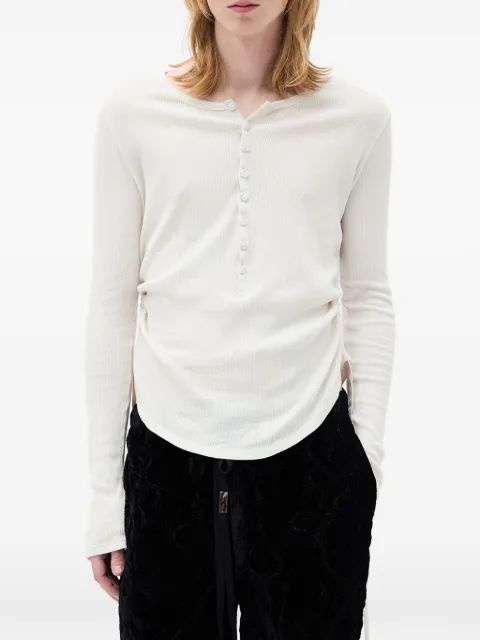 Ann Demeulemeester Hamar Serafino T-shirt White B0014225FA659
