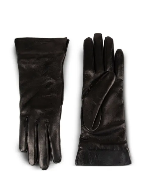 Ann Demeulemeester leather gloves Black B0014382LT120