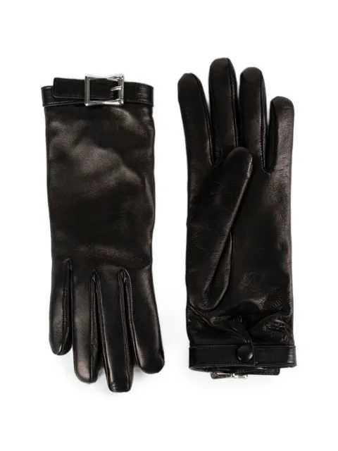 Ann Demeulemeester Arly leather gloves Black B0014383LT120