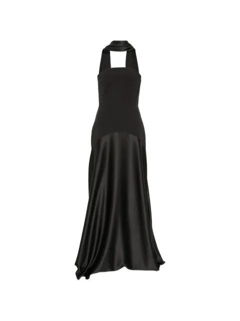 Solace London Mae strapless maxi dress Black OS48014