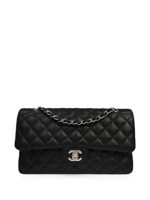 CHANEL Pre-Owned 2020 Classic double flap shoulder bag Black 166918
