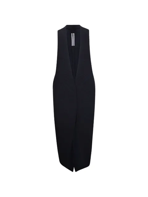 Rick Owens Cyclops sleeveless coat Black RP02F5600