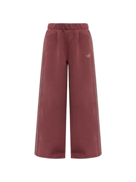 adidas SST 2.0 logo-print wide-leg track pants Red KT4688