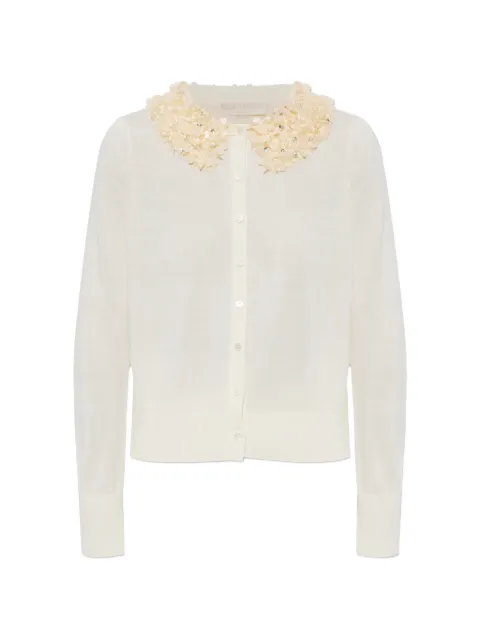 Ulla Johnson Anna sequin-embellished cardigan Neutrals PF260741