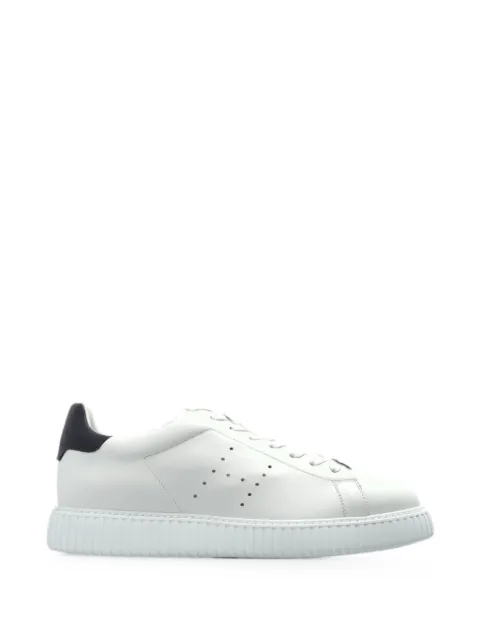 Hogan perforated-details leather sneakers White HXM6770GF50VHR0