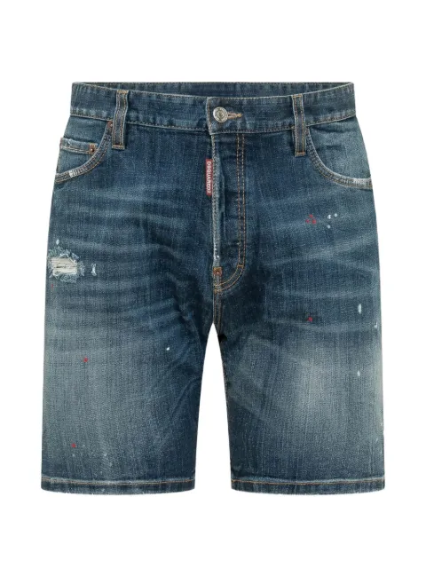 DSQUARED2 distressed denim shorts Blue S74MU0985S30664