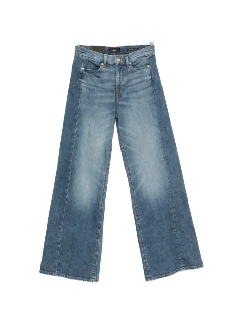 7 For All Mankind Lotta Tailorless wide-leg jeans Blue 7U8ESK85