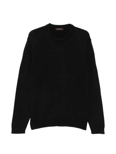 Zanone crew-neck sweater Black 810234ZR229