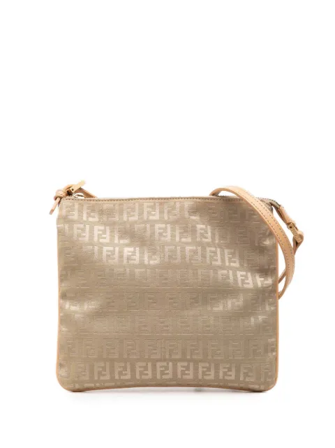 Fendi Pre-Owned 2000-2010 Zucchino Canvas crossbody bag Neutrals SI4OLUD29CQQ6J6S