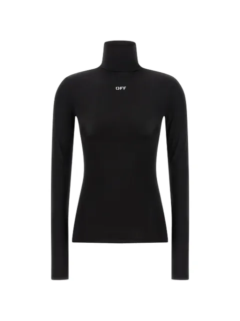 Off-White Off Stamp high-neck sweatshirt Black 2FB00682TW003