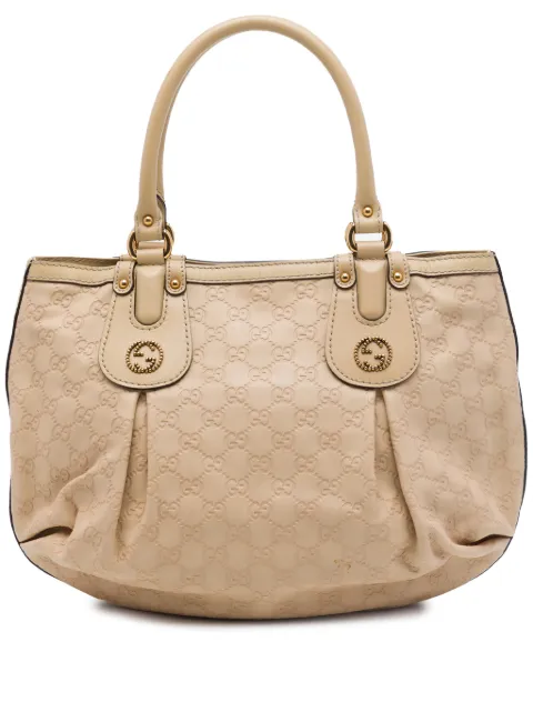Gucci Pre-Owned 2016-2026 Guccissima Scarlett tote bag Neutrals WJASYJYVSPZDS5HQ