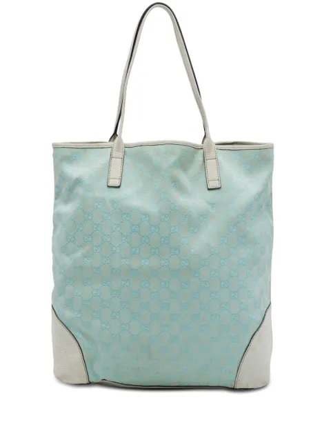 Gucci Pre-Owned 2016-2026 GG Canvas tote bag Blue UMR469DGUPZY8HMZ