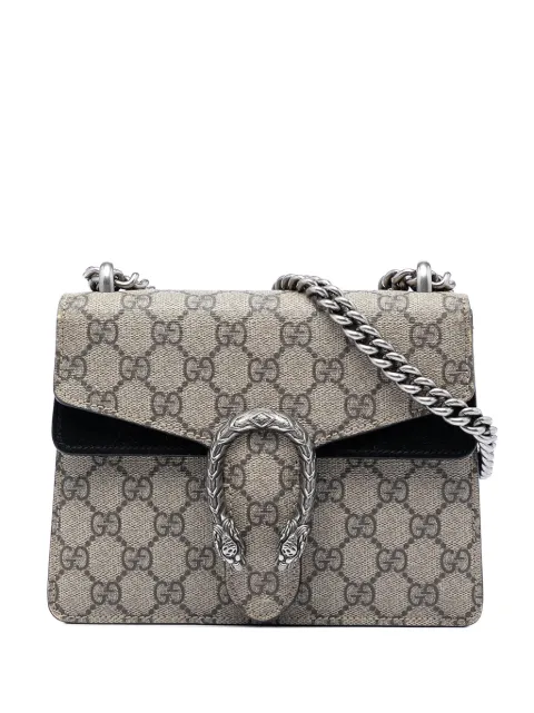Gucci Pre-Owned 2016-2026 Small GG Supreme Dionysus crossbody bag Neutrals J5DYE94EBCG3X3NW