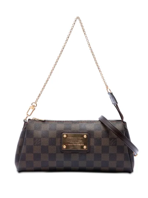 Louis Vuitton Pre-Owned 2010 Damier Ebene Eva satchel Brown 6A8VFUP6JDQSSM79