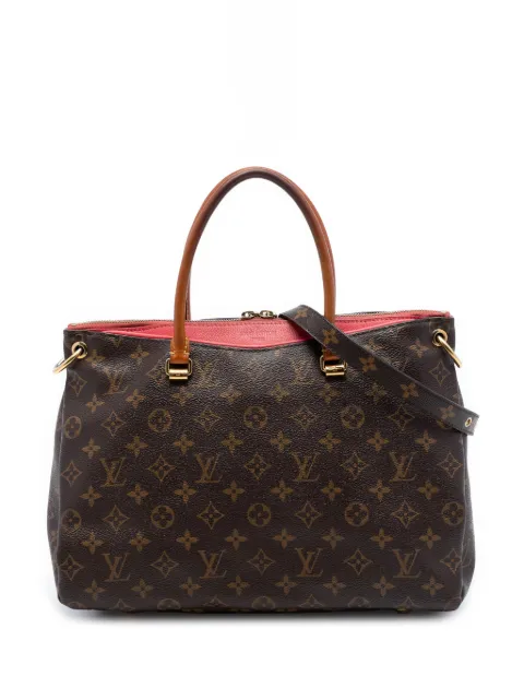 Louis Vuitton Pre-Owned 2014 Monogram Pallas MM satchel Brown 54ZKFTMDFXY0T0PW