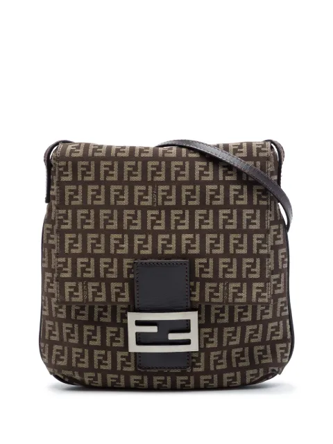 Fendi Pre-Owned 2000-2010 Zucchino Canvas crossbody bag Brown 13UOJIL9H8LR1DL2