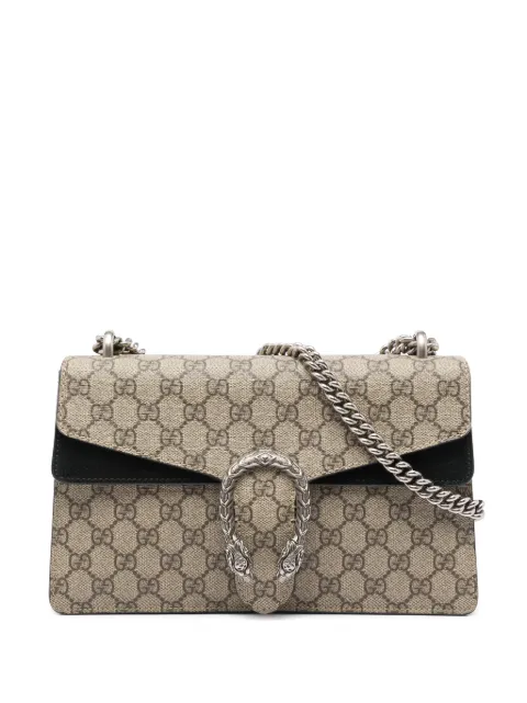 Gucci Pre-Owned 2016-2026 Medium GG Supreme Dionysus shoulder bag Neutrals WVWCDS3H4MULFZQO