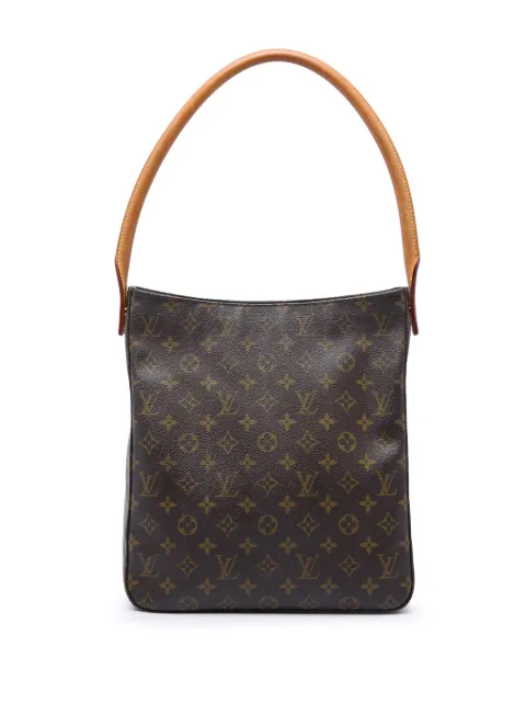 Louis Vuitton Pre-Owned 2001 Monogram Looping GM shoulder bag Brown 8AX3XS1BNUVFPGEG